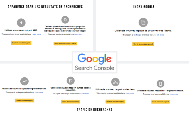 Nouvelle Google Search Console